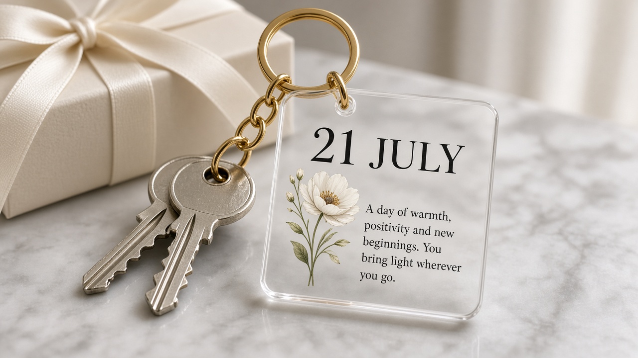 Your Day Birthday Keyring